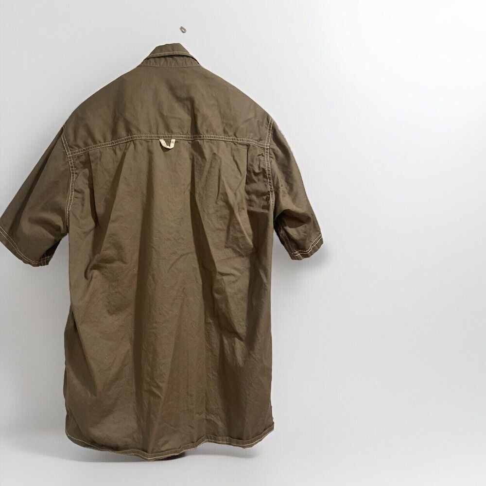 Vintage Mazari Origin of Khaki Mens Mokore Safari Zimbabwe Mozambique Shirt Sz M - Picture 6 of 6